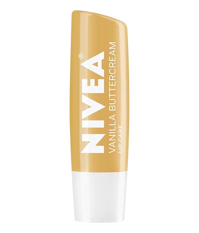 Nivea Vanilla Buttercream Lip Care 0.17 oz / 4.8 g (Pack of 2)