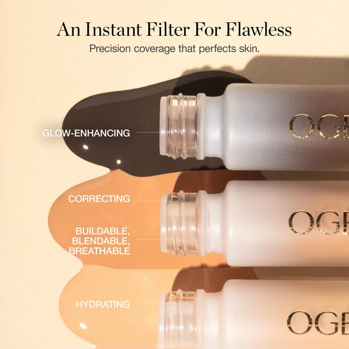 Ogee Complexion Perfecting Under Eye Concealer - Certified Organic Full Coverage Concealer - Buildable Coverage - ELM 9.75N - Medium Deep (Neutral Undertones