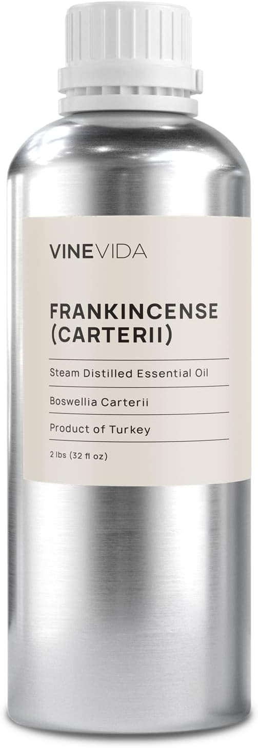 VINEVIDA Frankincense Oil 32 oz - Carterii Scent - Undiluted & DIY Candle Scents