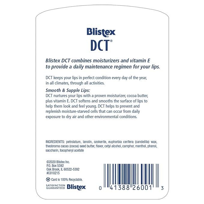 Blistex Dct Daily Conditioning treatment, 0.25 oz, Pack of 12