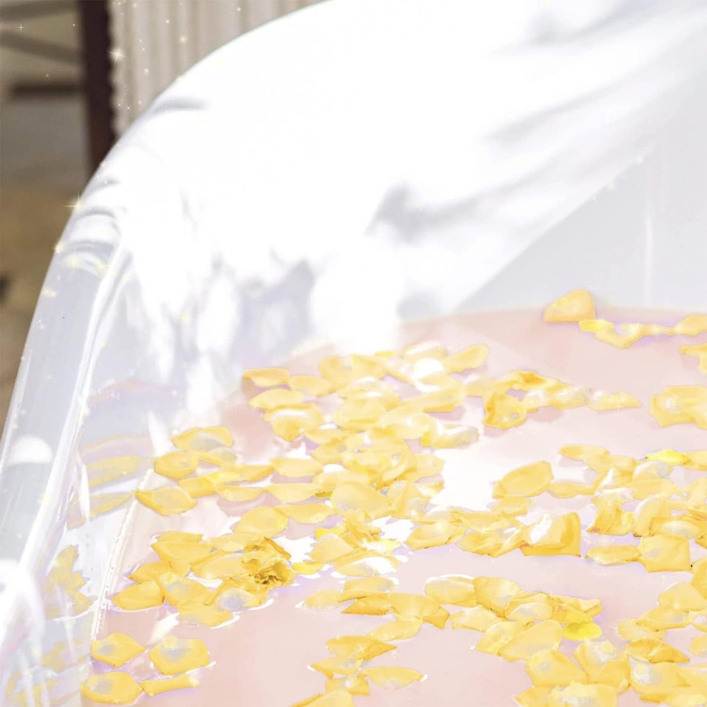 Nature's Beauty Sunshine Mandarin & Bergamot Bath Bomb Multi-Pack - Natural Hand Crafted, Non-Staining, Luxury Fizzy Spa Bomb, Nourishe Dry Skin, Made w/Coconut Oil + VIT. E, 4.6oz (4 Pack)