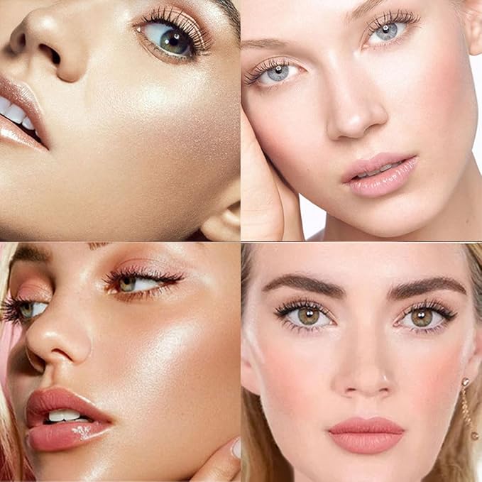 Liquid Blush Makeup, Cream Blush for Cheeks, Waterproof Long Lasting Blush Face Makeup Multi-Use Blush Beauty Wand for Cheeks & Lip Tint Natural Cream Blusher Makeup for All Skin Tones(#04 Soft Pink)