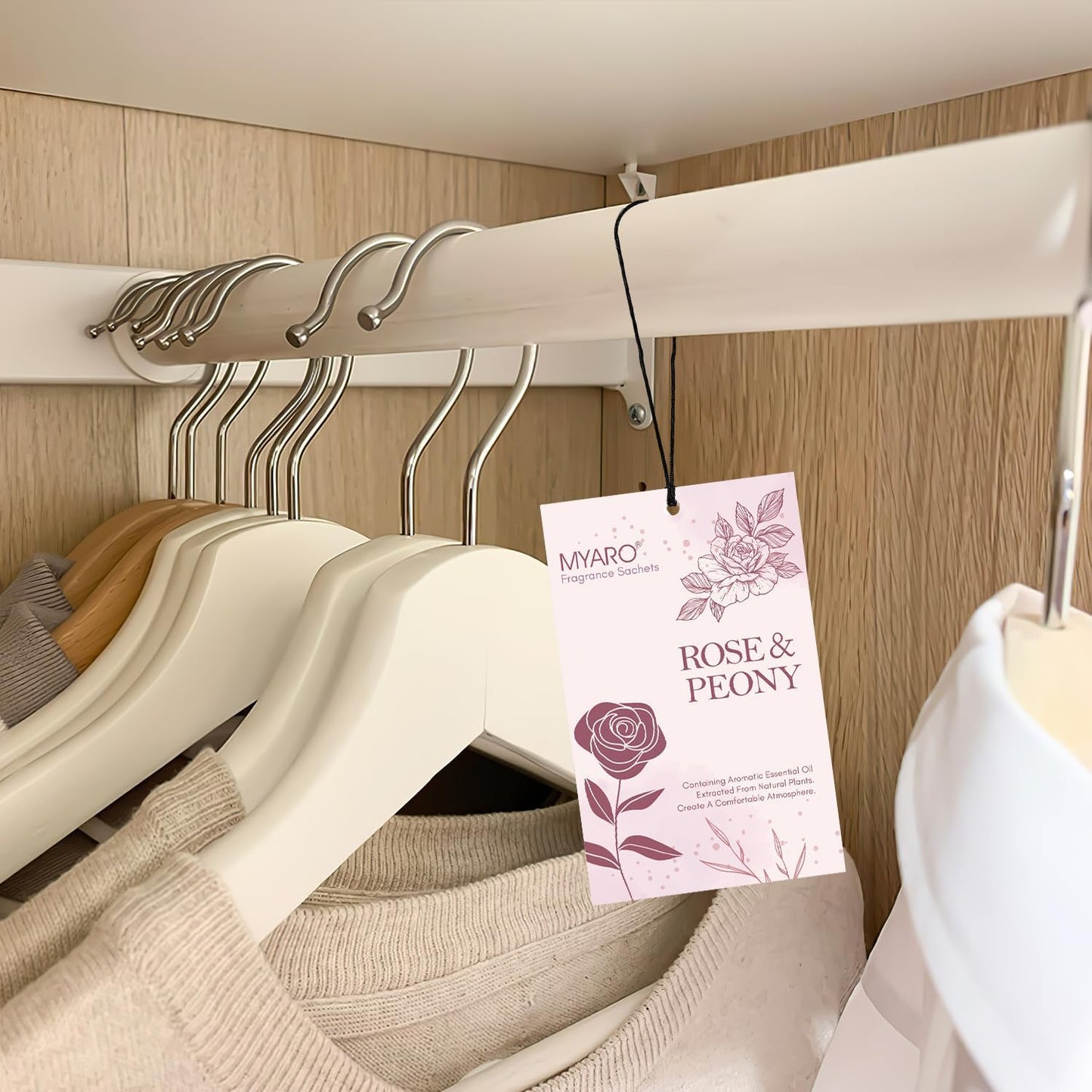 MYARO 12 PCS Sachets Scented for Closet and Drawer, Long-Lasting Sachets Bags, Potpourri Bags Home Fragrance for Lover