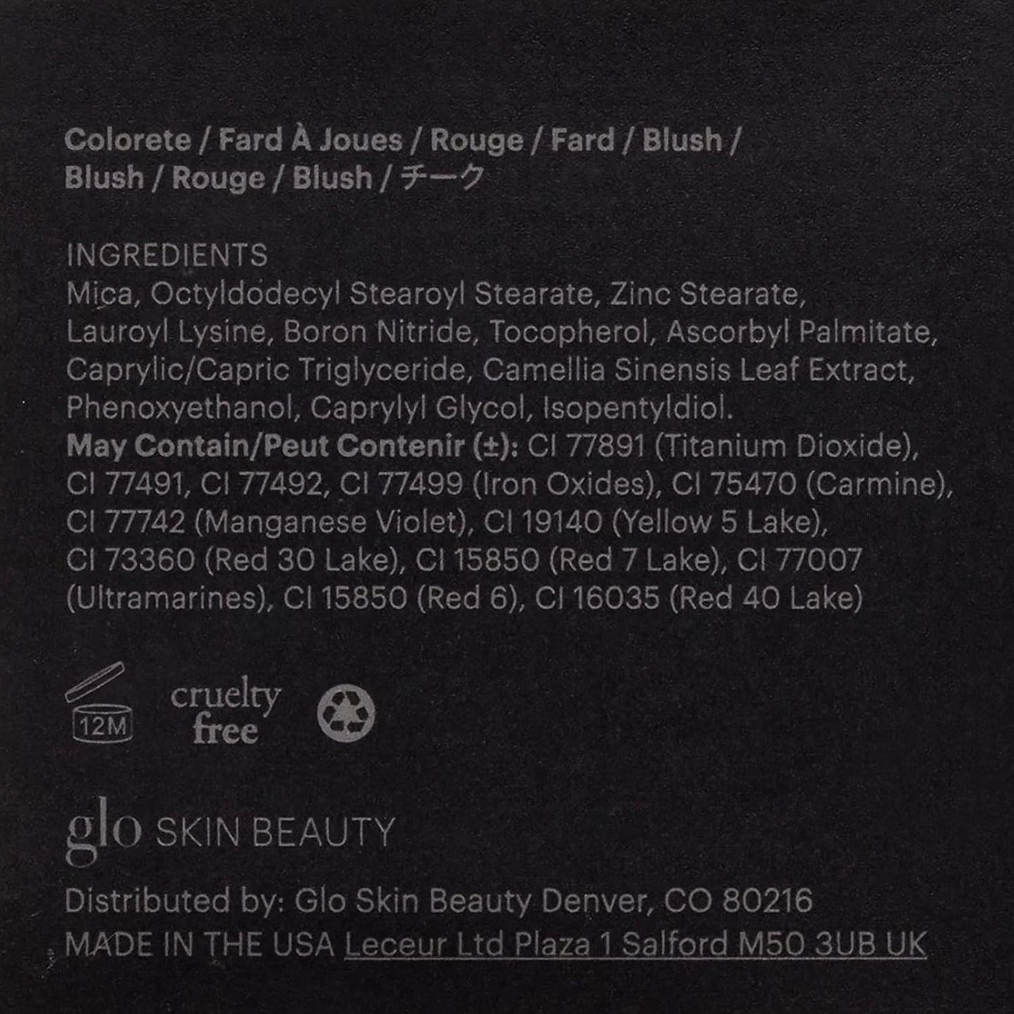 Glo Skin Beauty Blush (Spice Berry) - Pressed Powder Blush for Cheeks, High Pigment Mineral Face Makeup Creates a Natural, Healthy Glow