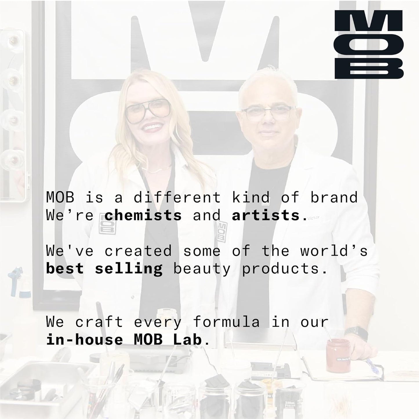 MOB Beauty Cream Clay Eyeshadow M161 – Sandy Taupe Shimmer | Skincare-Infused, Vegan, Blendable Cream-to-Velvet Finish, Buildable Pigment, Clean Eyeshadow in Sustainable, Biodegradable Compact