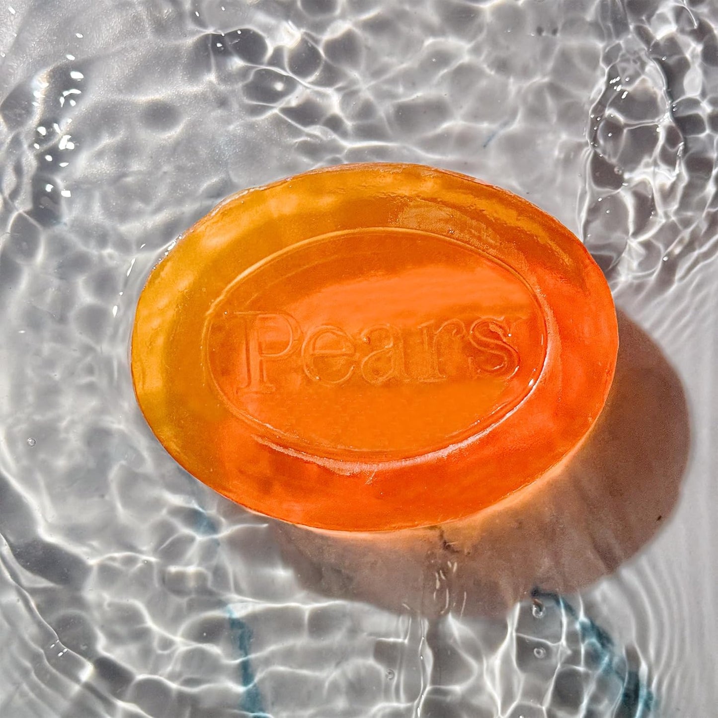 Pears Glycerin Soap, Transparent Amber with Natural Oils, 12-Pack – Pure & Gentle Cleanser for Soft, Glowing Skin, 4.4 Oz Ea