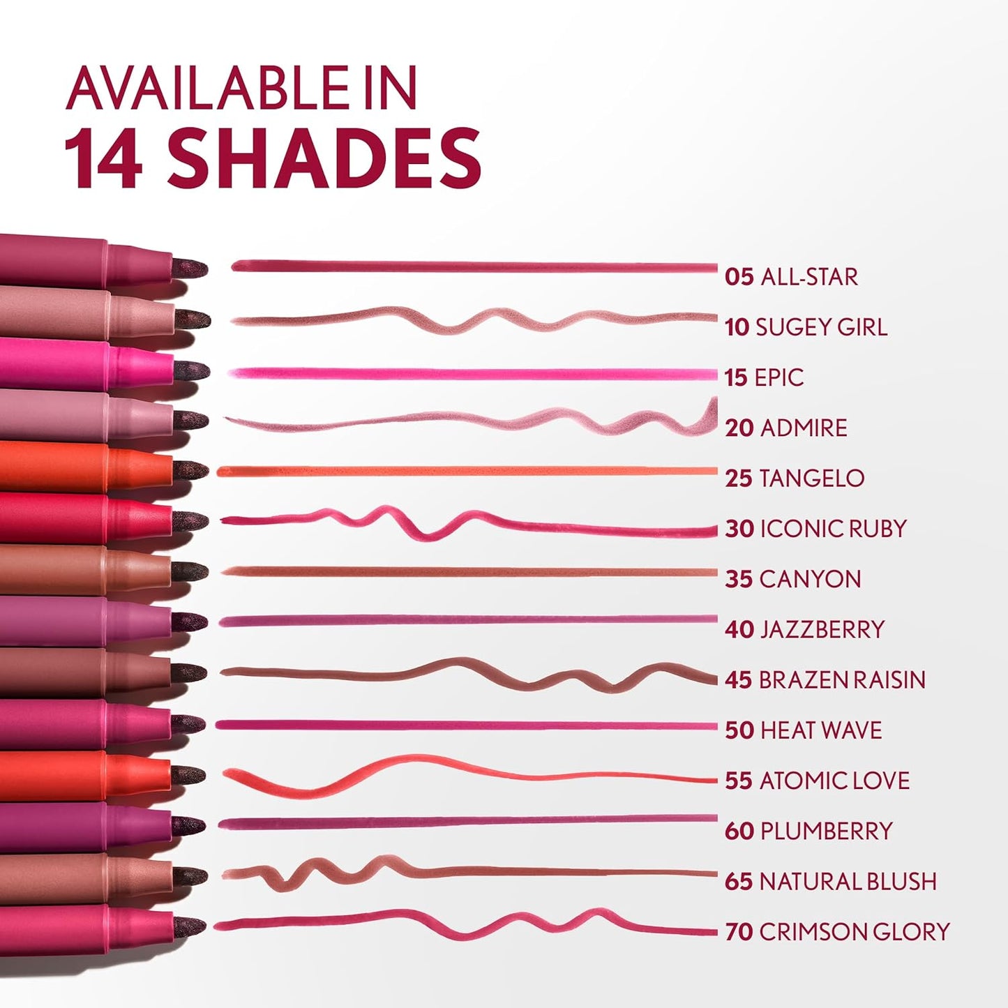 COVERGIRL Outlast, 15 Epic, Lipstain, Smooth Application, Precise Pen-Like Tip, Transfer-Proof, Satin Stained Finish, Vegan Formula, 0.06oz