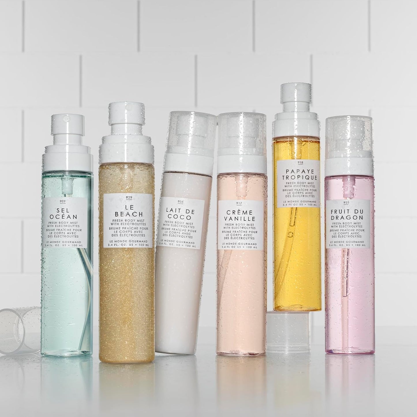 Le Monde Gourmand Sel Océan Fresh Mist - 3.4 fl oz (100 ml) - Honeysuckle, Aquatic, Muguet Notes