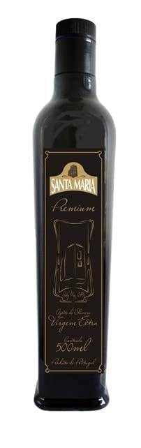 Extra Virgin Premium Olive Oil - Santa Maria Portuguese Olive Oil - 500 ml Bottle. This is a brand with almost 100 Years.