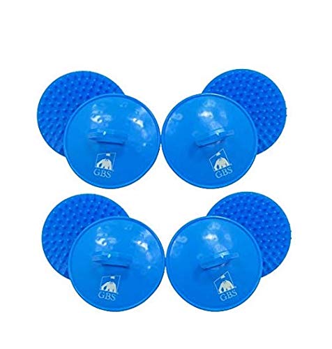 Shampoo Scalp Massage Brush (1 Blue Brush) 8 Pack
