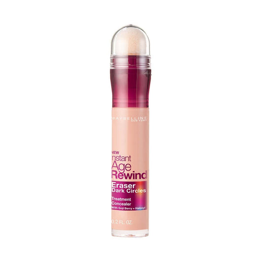 Maybelline Instant Age Rewind Eraser Dark Circles Treatment Concealer, [160] Brightener 0.2 oz (Pack of 6)