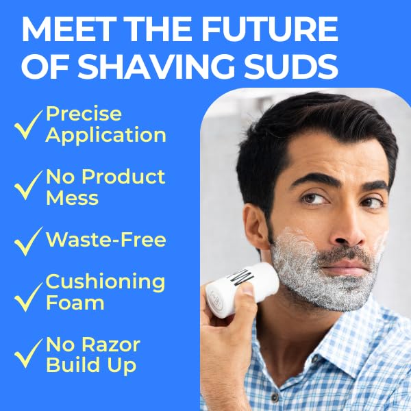WYOS Shaving Cream Stick, Shaving Soap Bar, Shave Stick, Travel Shaving Cream, Leak & Mess Free, Hydrating Smooth Lather, Sensitive Skin, Travel Size, Clean Formula, Cruelty, Sulfate & Paraben Free