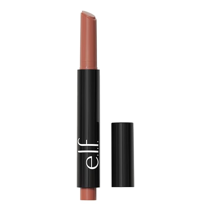 e.l.f. Pout Clout Lip Plumping Pen, Nourishing Lip Balm For Sheer Color & Shine, Plumps & Moisturizes, Vegan & Cruelty-Free, Toasted