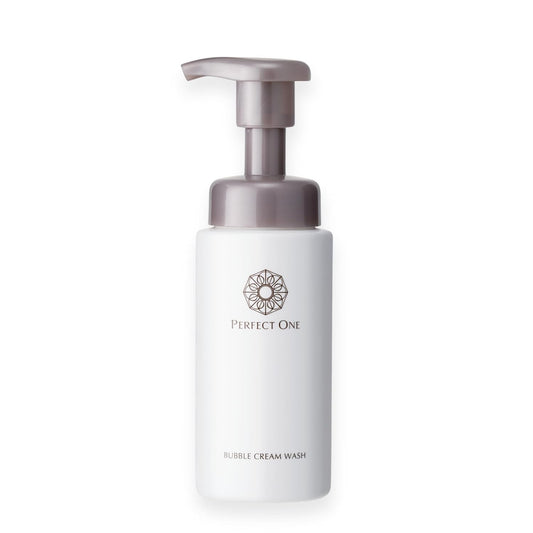 PERFECT ONE Bubble Cream Face Wash – Transforms from Foam to Cream, Face Cleanser w/Ultra-Fine Microbubbles, Gentle Formula – Facial Cleanser for All Skin Types – 7.1 Fl. Oz. (210ml)