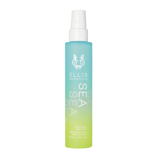 Ellis Brooklyn Body Mist - Sea - Hair Perfume & Body Spray - Jasmine, Mandarin & Sandalwood Fragrance, Long Lasting Perfume - Clean, Vegan, Paraben-Free, Cruelty-Free (3.38 fl oz)
