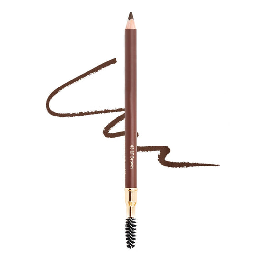 BODERMINCER 1pcs Eyebrow Pencil Longlasting Waterproof Durable Liner Eyebrow 5 Colors to Choose (3# Light Brown)