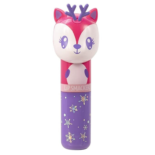 Lip Smacker Christmas Holiday Lip Balm Reindeer Lippy Pal, Flavored Moisturizing & Smoothing Soft Shine Lip Balm, Hydrating & Protecting Fun Tasty Flavors, Cruelty-Free & Vegan - Jolly Soda Pop
