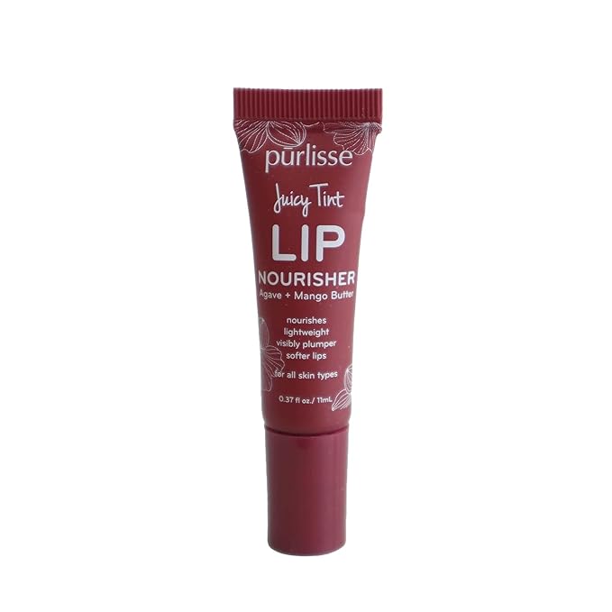 Purlisse Juicy Tint Lip Nourisher - Tinted Lip Moisturizer (Berry Shine)