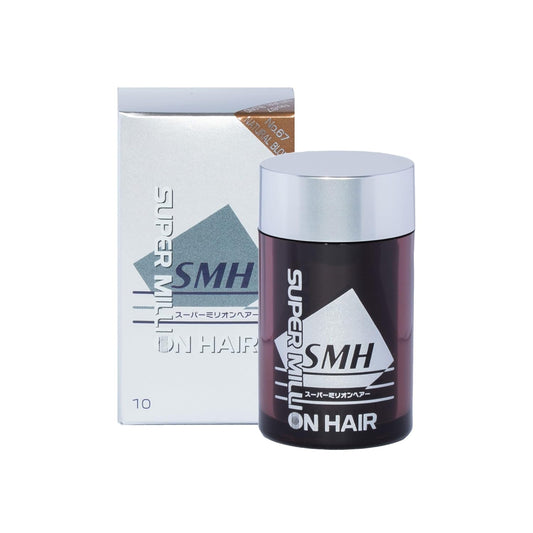 SMH Plant-Based Hair Fibers MADE IN JAPAN – Instantly Conceals Thinning Hair –Long-Lasting, Natural Look – Sweat, Water & Wind Resistant – For Men & Women (10g, Natural Blond)