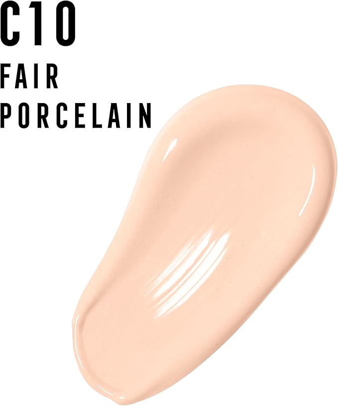 Max Factor Facefinity 3-in-1 All Day Flawless Liquid Foundation, SPF 20-10 Fair Porcelain, 30 ml