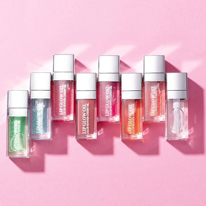 Moisturizing Lip Oil,No-Sticky Lip Gloss Lip Balm Lip Care,Fruit Flavoured Lip Oil For Dry Lip's Moisturizing Hydrating And Nourishing (020#MAHOGANY) 0.2 OZ