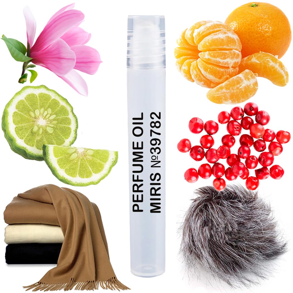 MIRIS Perfume Oil No. 39782, Inspired by Intelligence Fantasy, Long-Lasting Unisex Roll-On For Women and Men, Rollerball 0.34 Fl Oz / 10 ml