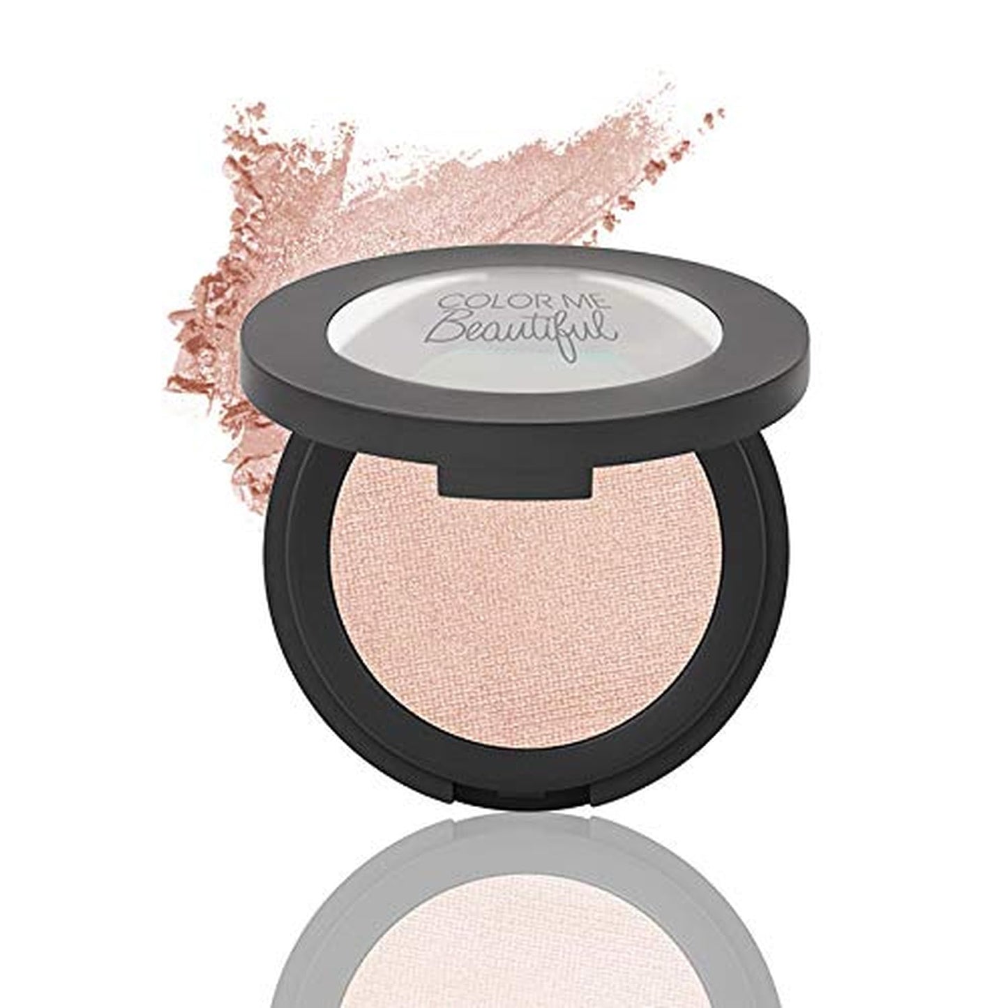Color Me Beautiful Color Pro Single Eyeshadow, Full Pigment and Long-Lasting Pressed Powder, Cruelty-Free