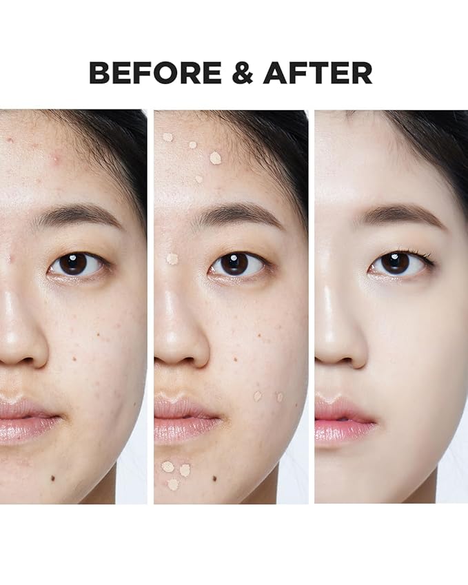 THESAEM Cover Perfection Pot Concealer #0.5 Ice Beige - High Adherence & Coverage Balm, Conceals Blemish & Acne Spots, Matte Finish Sebum Control for Oily and Combination Skin