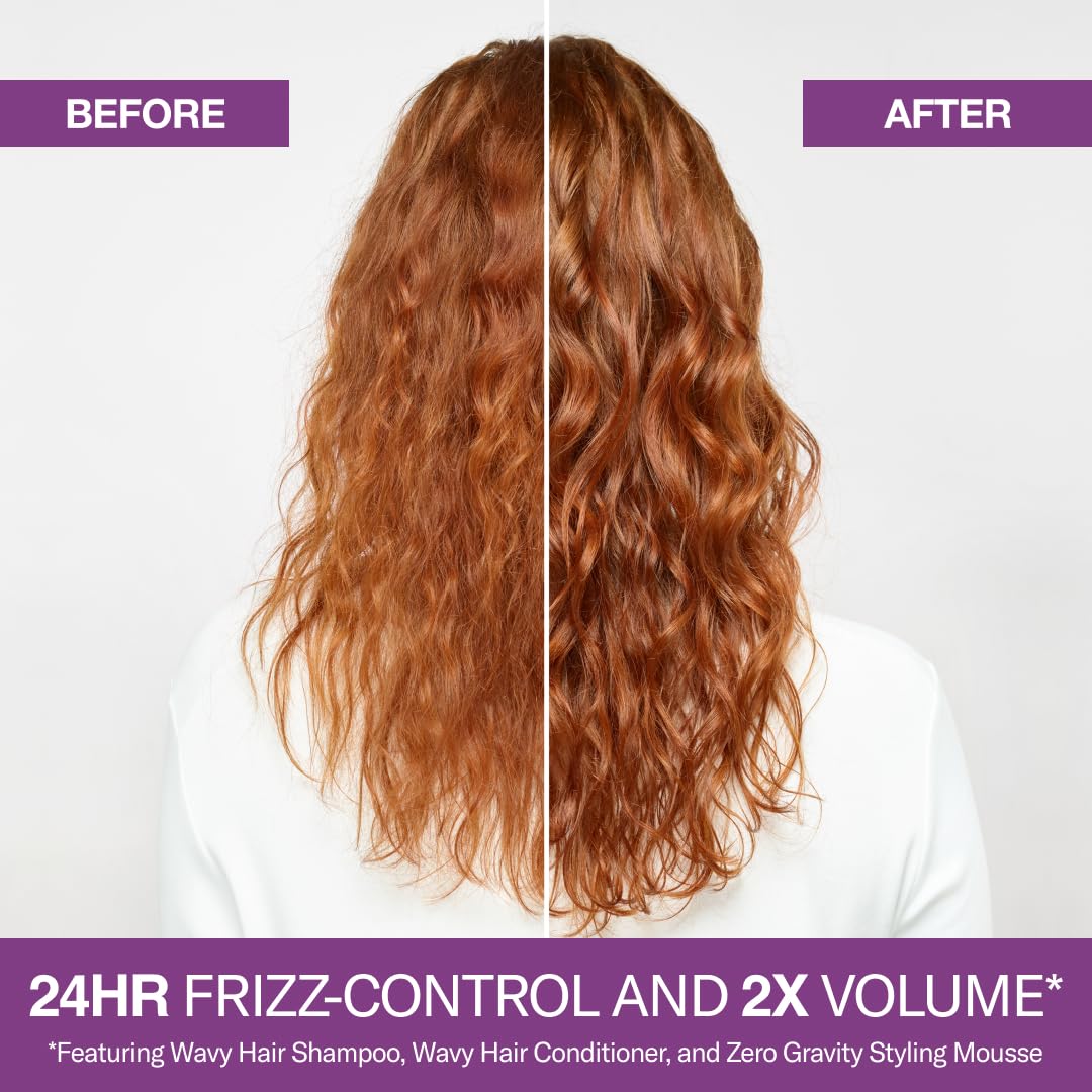 FUNCTION OF BEAUTY Zero Gravity Styling Mousse, 7 oz – Adds Volume + Defines Natural Waves, Frizz Control + Flexible Hold, Lightweight Feel, No Crunch or Stiffness, Heat Protection Up to 450°F