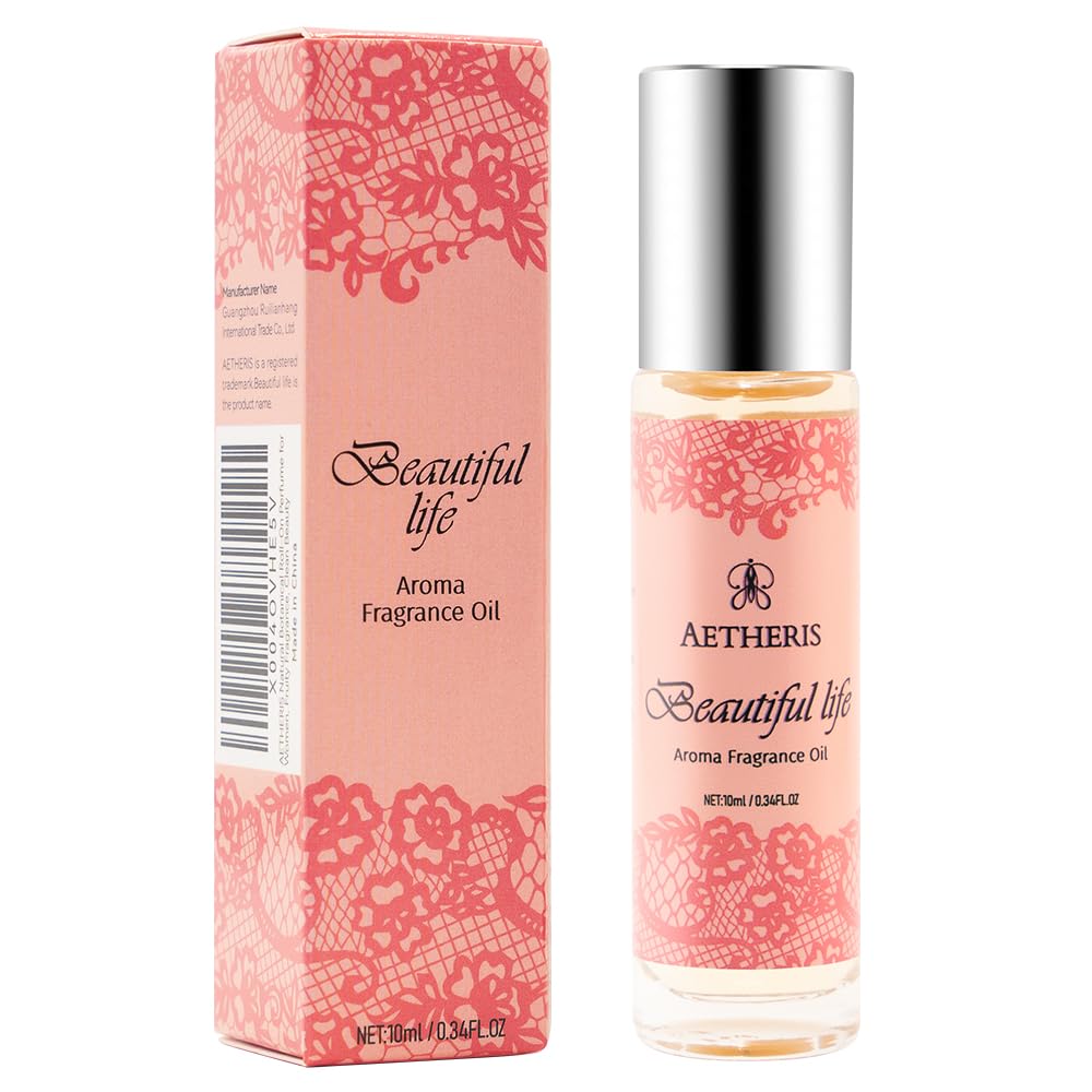AETHERIS Pheromone Perfume for Women, Fruity Floral, Enhanced scents, A long-lasting roll-on perfume suitable for both daily and date use.