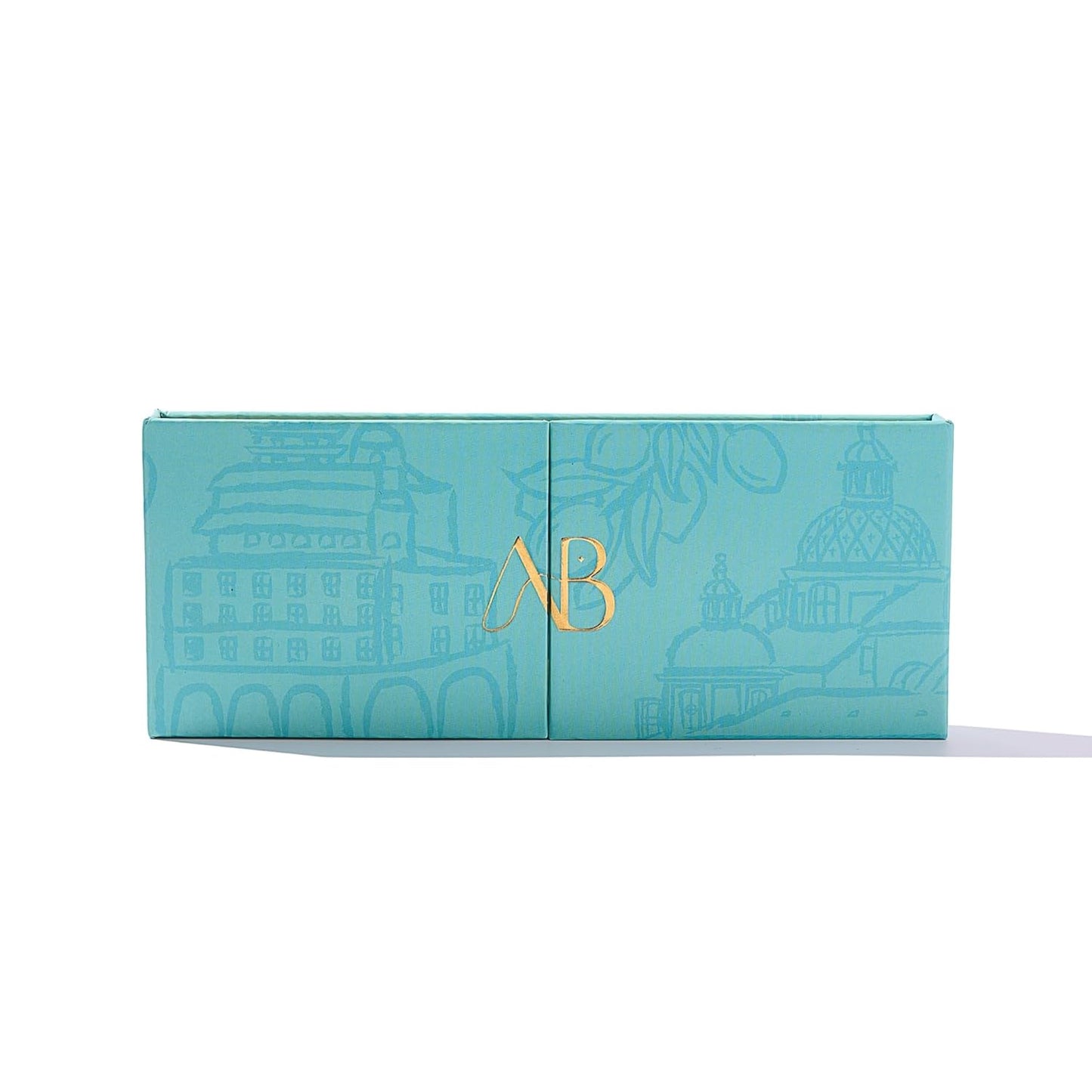 Amalfi Polish & Glowww Palette – 5-Piece Refillable Makeup Palette for Radiant Skin. Includes Highlighters, Blush, Contour & Eye Shadows - Blendable, Long-Lasting, Vegan & Cruelty-Free