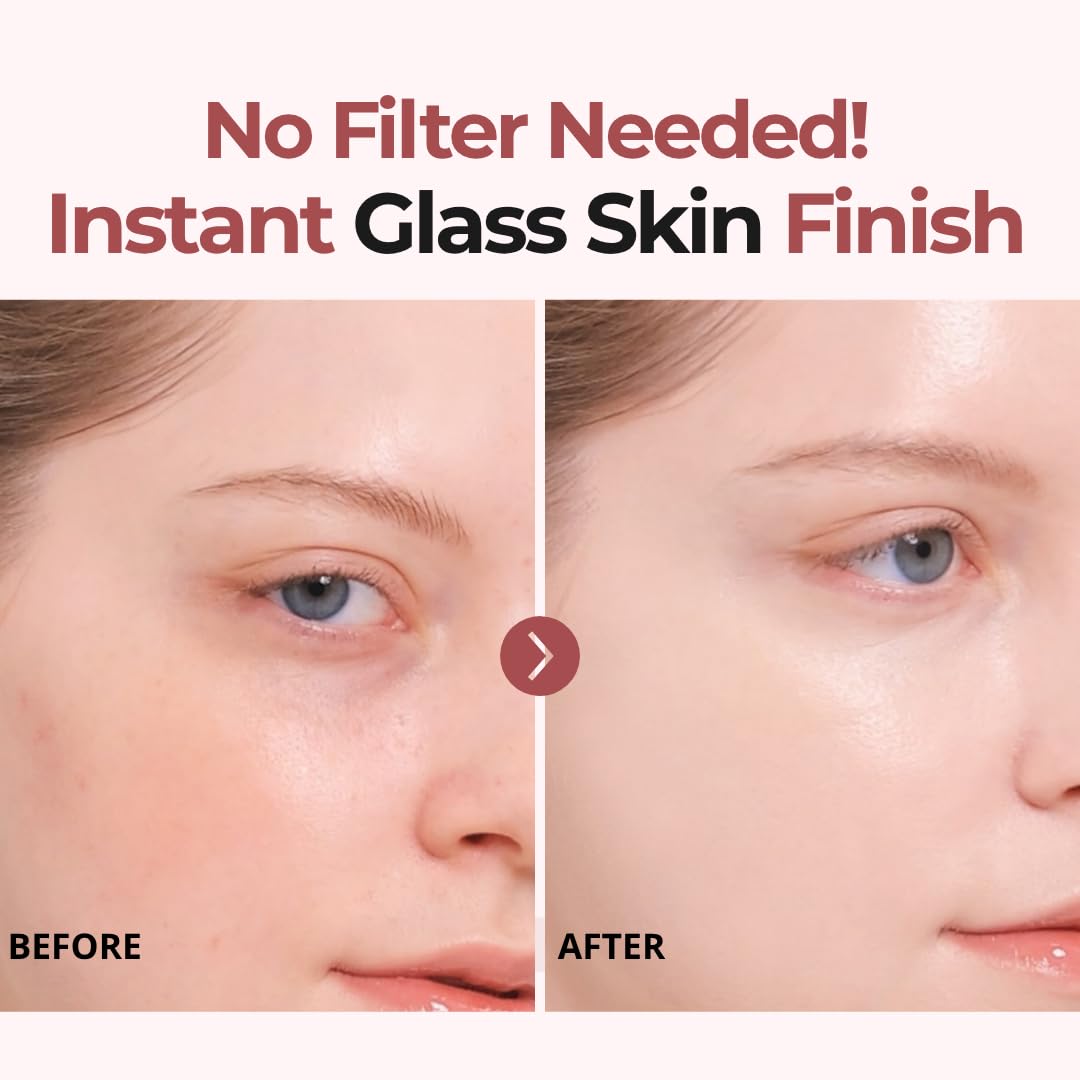 milktouch Cushion Foundation, 24H Flawless Skin, Radiant Shine, No Oxidation, Long-Lasting, Non-Creasing, 60% Hydrating Skincare Infused Korean Foundation, Valentines Gifts (50C Chocolate)