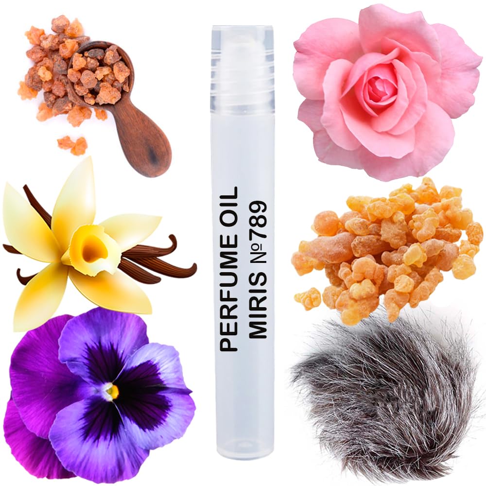 MIRIS Perfume Oil No. 789, Inspired by Flower, Long-Lasting Women Roll-On, Rollerball 0.34 Fl Oz / 10 ml