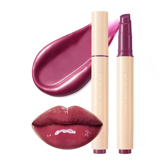 Nature Republic HONEY MELTING LIP 6-10 (09 GRAPE) K-BEAUTY, Lip Plumper, Tint, Balm, Korean, Lip GlossCute, Glow