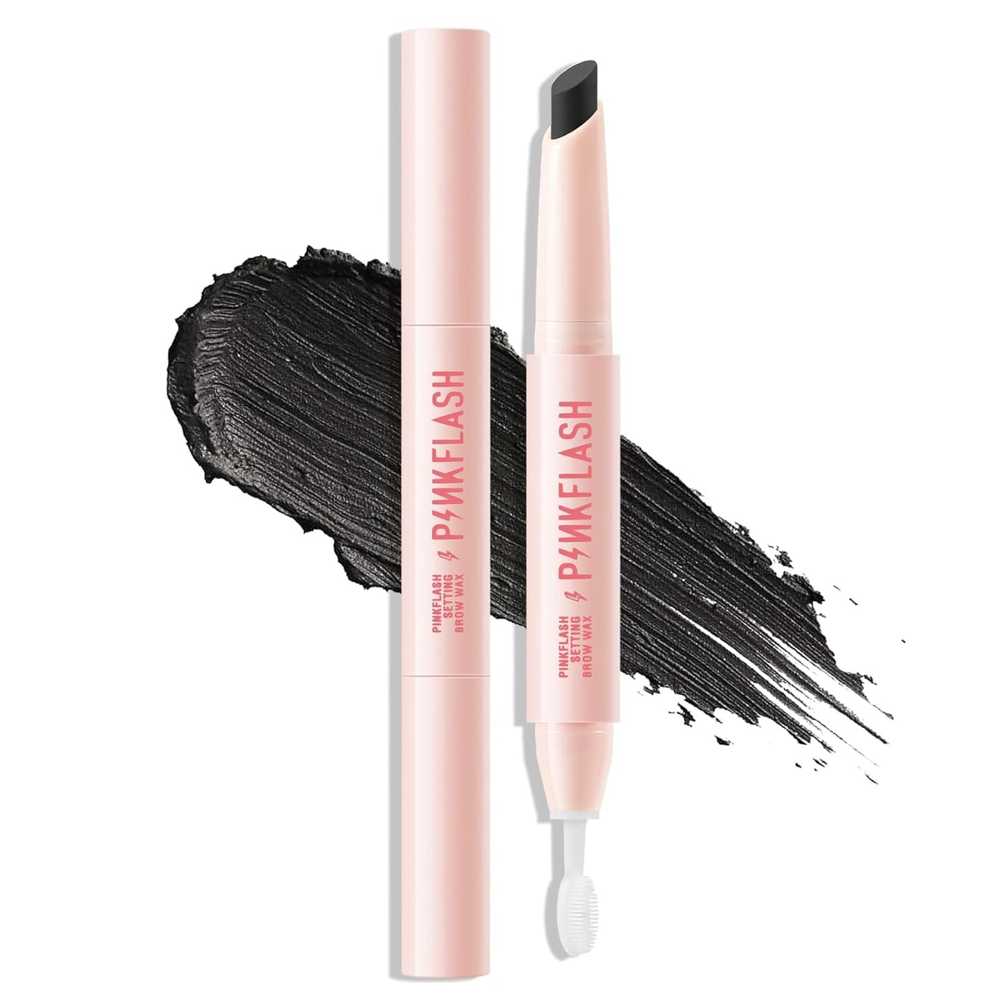 Boobeen Brow Wax, Waterproof Eyebrow Wax Styling Pencil, Eyebrow Gel，Shaping with Slanted Tip Application, Long-Lasting Hold