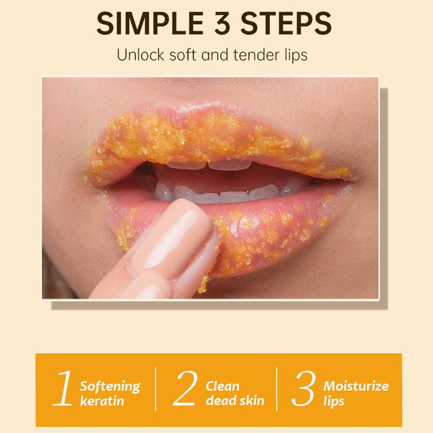 Turmeric Lemon Lip Scrub for Dark Lips, Exfoliating Lip Scrub with Aloe Vera, Scrub & Nourish Sugar Lip Scrub, Natural Scrub & Turmeric Lip Scrub and Balm for Dry, Chapped, Reduce Fine Lines Lip