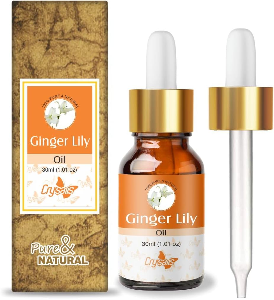 Crysalis Oil - 1.01 Fl Oz (30ml) (1.014 Fl Oz, Ginger Lily)