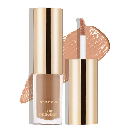 Boobeen Liquid Matte Eyeshadow - Long Lasting Waterproof, Velvet Matte Cream, Neutral Nude Makeup