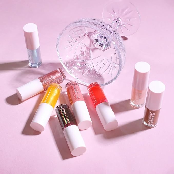 Glow Getter Hydrating Lip Oil (008, Juicy Red)