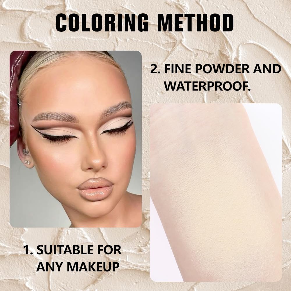 Kaely Single Eyeshadow Makeup, Vanilla Nude Beige Neutral Powder Matte Eye Shadow for Older Women, Monochrome Eye Shadow Palette Pigmented Waterproof, sombras para ojos, Lightweight Blendable, 17