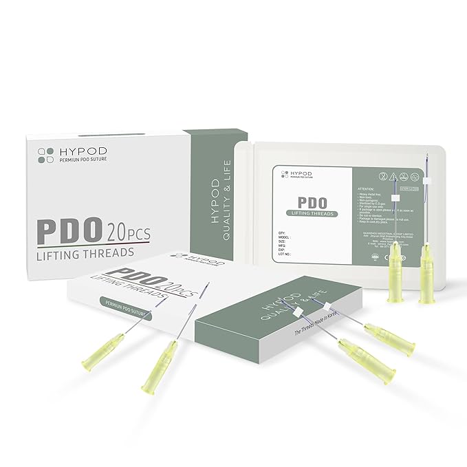 Pdo Threads Lift for Eyes, Pdo Lifting Thread, Improves Wrinkles And Sagging Around The Eye Area (20PCS-30G*25MM)