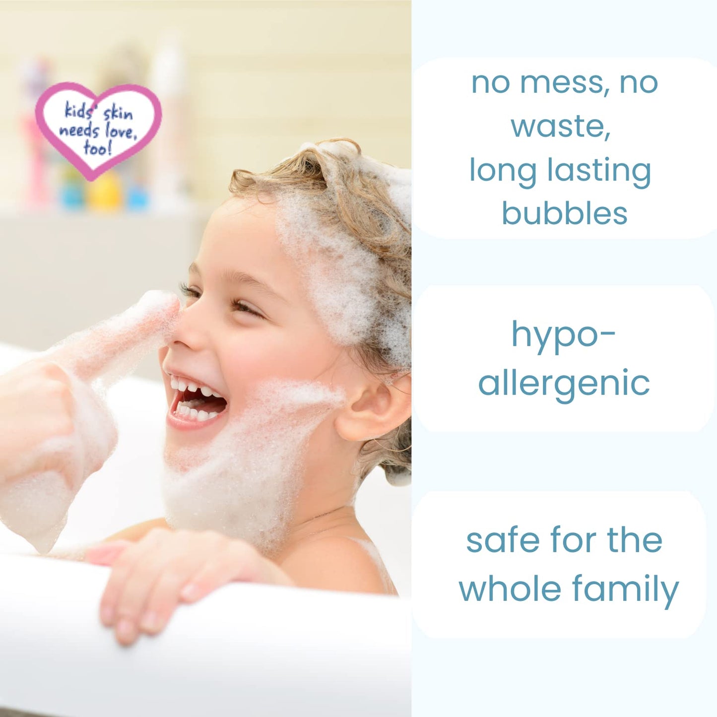 TruKid Bubble Podz Bubble Bath for Kids, Toddlers, & Babies, Tear Free Gentle & Refreshing Bath Bomb for Sensitive Skin with Natural Moisturizers, Non-Toxic, pH Balanced, Strawberry Scent (10 Podz)