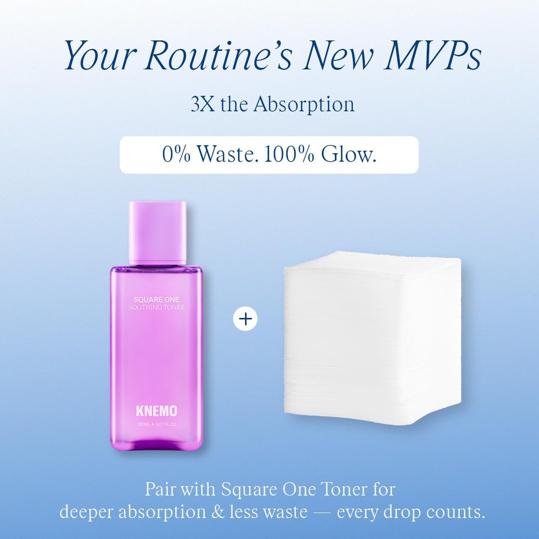 WARP Cotton Pads – 3-Layer Ultra-Absorbent Precision Toner Pads for Face, Cheek & Undereye, Custom Shaped for Wiping & Masking, Holds 18x Product Weight