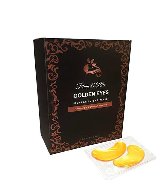 Rejuvenating Under Eye Masks, 20 Pairs, Reduces Fine Lines, Wrinkles, Dark Circles, Puffiness