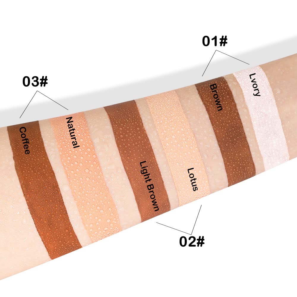 evpct 2In1 Cream Contour Stick Contouring Concealer Sticks Makeup Face Cream Kit for Beginners Creamy Contour and Highlight Stick contorno base de maquillaje para mujer en oferta Lotus & Light Brown