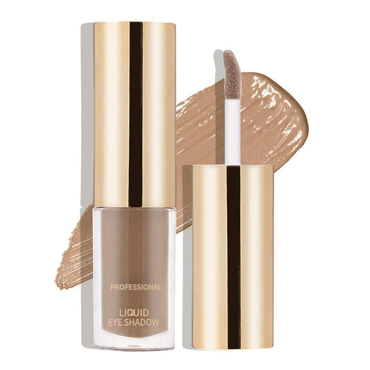 Boobeen Liquid Matte Eyeshadow - Long Lasting Waterproof, Velvet Matte Cream, Neutral Nude Makeup