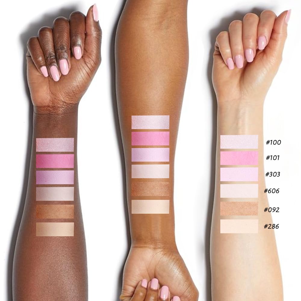 Monochrome Matte Eye Shadow Palette,Pearl White Neutral Nude Matte Pressed Powder Single Eyeshadow,Natural Long Lasting Naturing-Looking Eyeshadow,Talc,Paraben Vegan & Cruelty Free