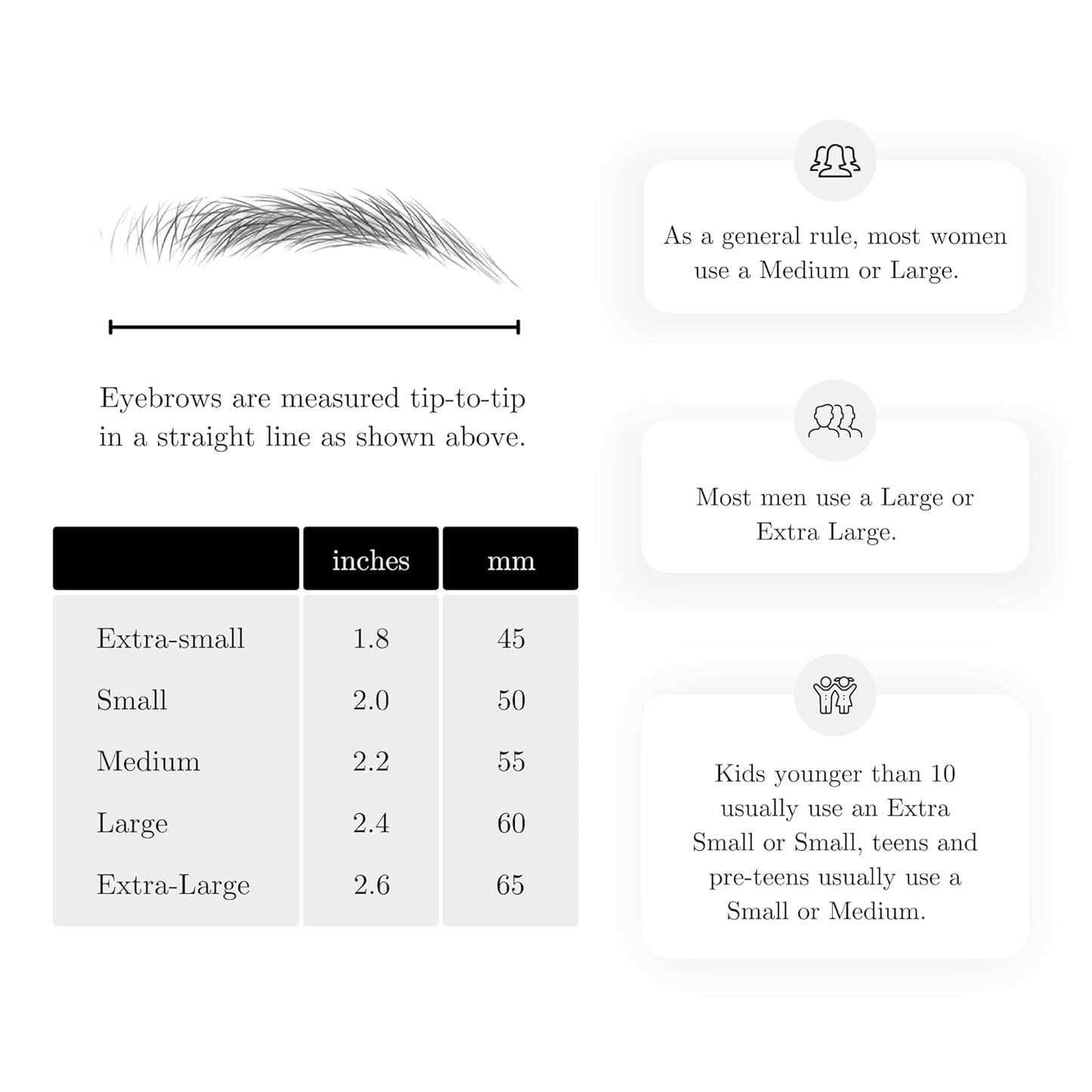 (10 pairs) Taupe Temporary Eyebrow Tattoo - Medium Size - Waterproof & Smudgeproof - Sassy Swerve Style Eyebrow Stickers - Sheet Lasts up to 30 Days - Won't Work on Existing Brows