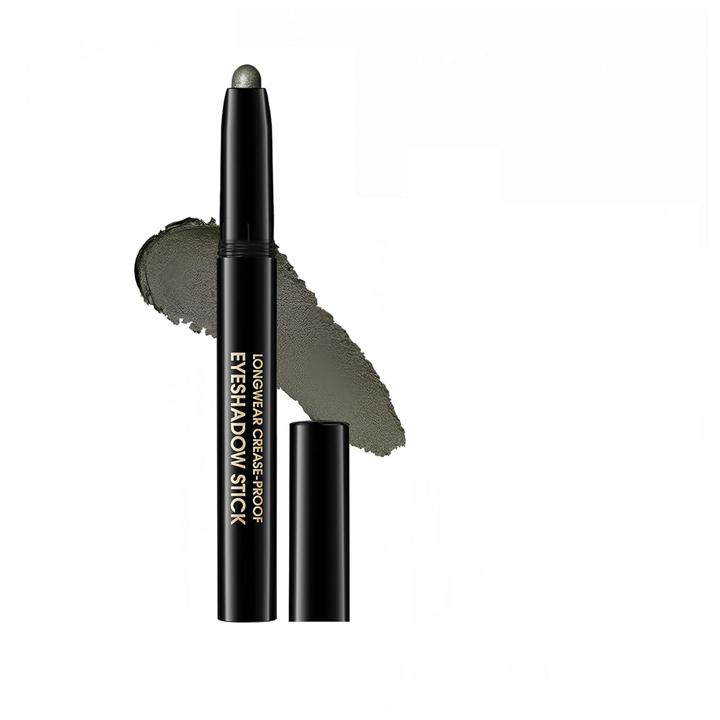 MAEPEOR 10 Colors Cream Eyeshadow Stick Silky Smooth Matte Shimmer Eyeshadow Pen Waterproof and Long Lasting Shadow Pencil for Girls and Women (Color 04)