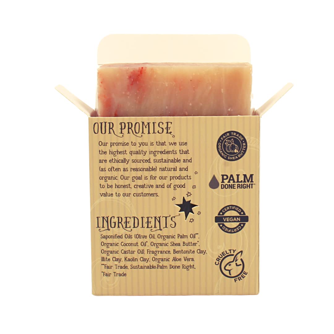 Varina Natural Cherry Almond Aloe Bar Soap - Gentle Cleansing for Sensitive Skin, Spicy - 3 Pack - Experience Healthy and Glowing Skin